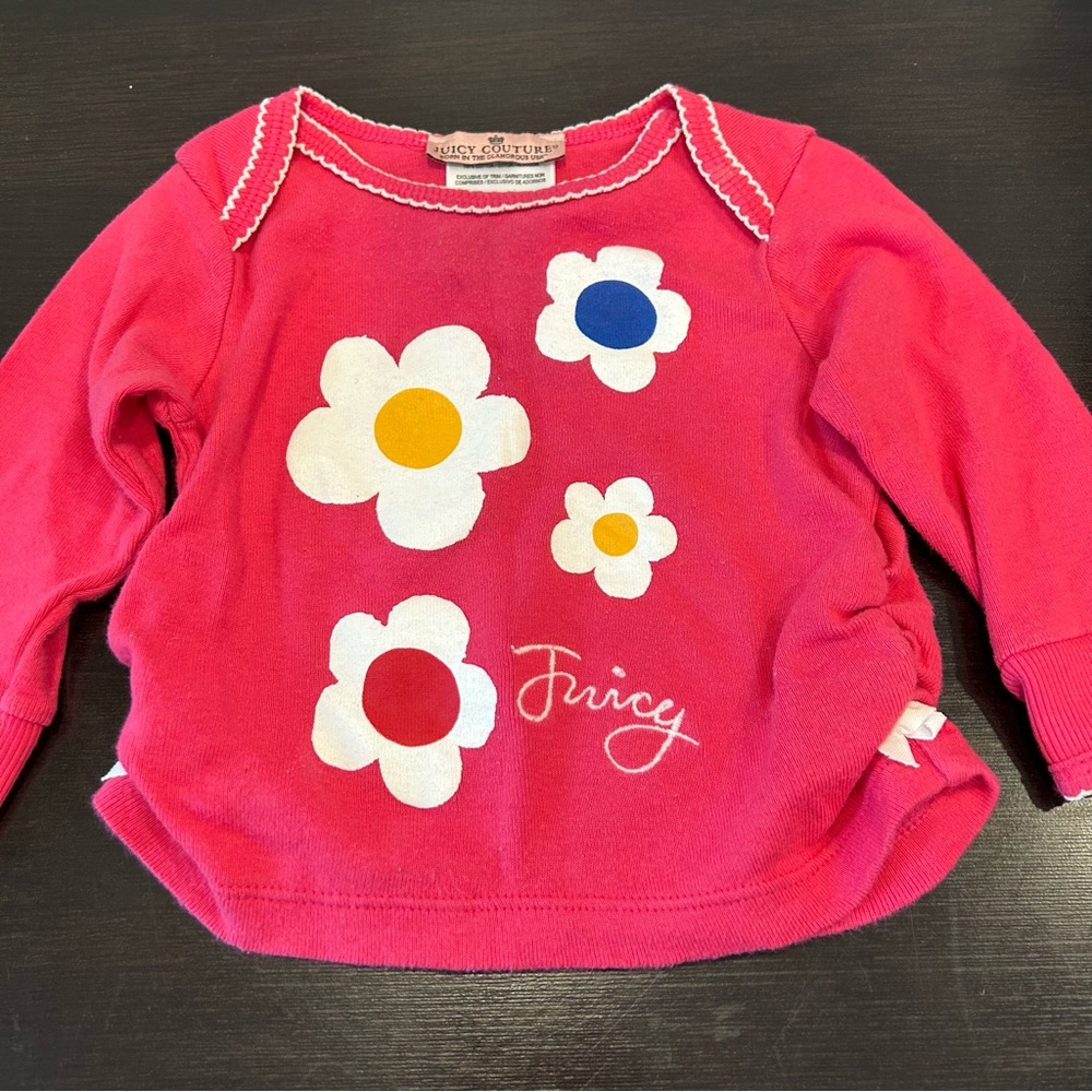 Juicy Couture Matching Pink Floral Set - Picture 4 of 6